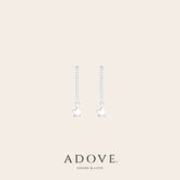 Drizzie Star Drop Stud Earring